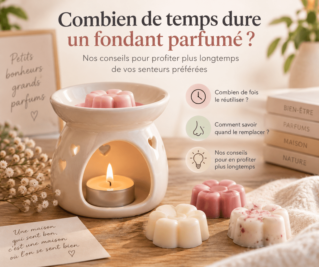 Combien de temps dure un fondant parfumé ?