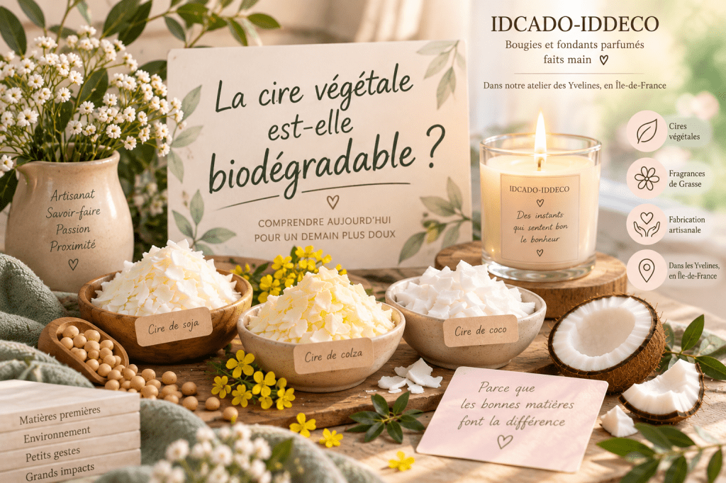 La cire végétale est-elle biodégradable ?
