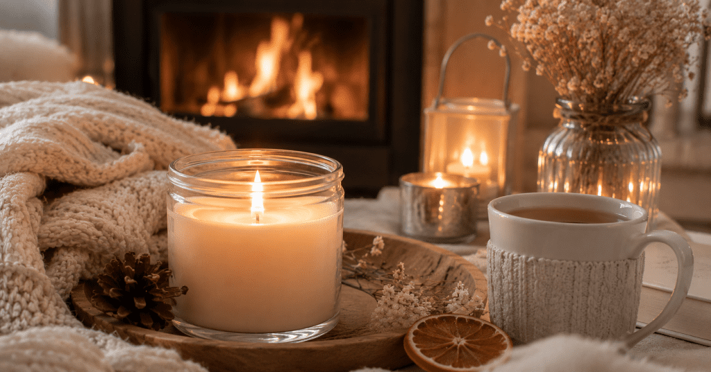 Les Bienfaits des Bougies en Hiver : Ambiance, Bien-être et Chaleur