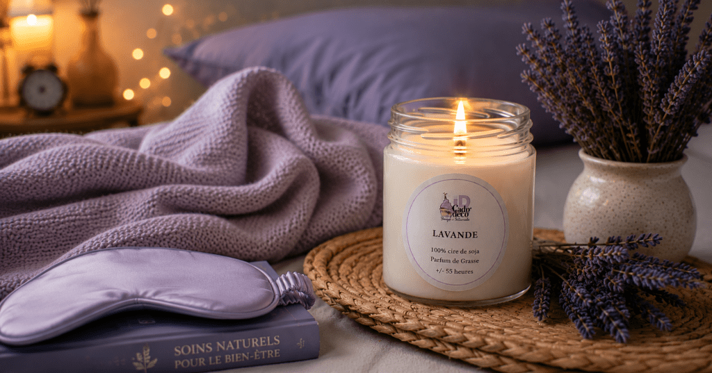 Bougies parfumées sommeil et anxiété | Relaxation naturelle