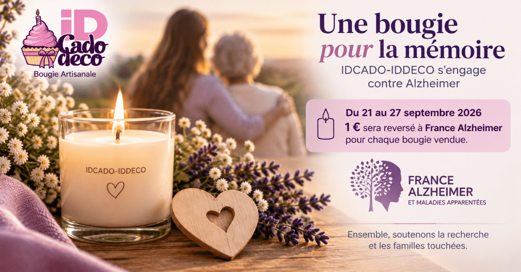 Une bougie pour la mémoire : IDCADO-IDDECO s’engage contre Alzheimer