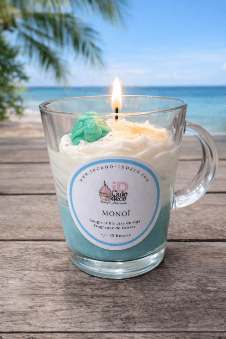 Bougie gourmande Monoï