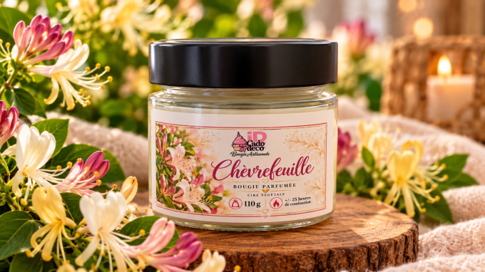 Bougie Parfumée Chèvrefeuille