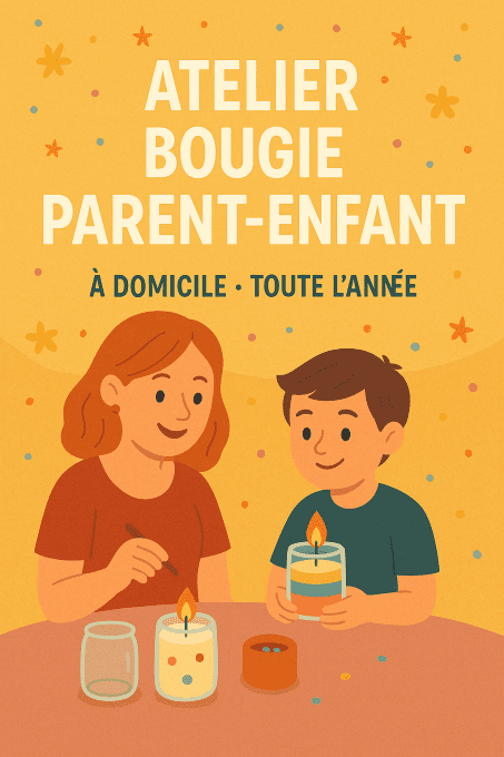 Atelier Créatif Bougies – Pour Petits et Grands