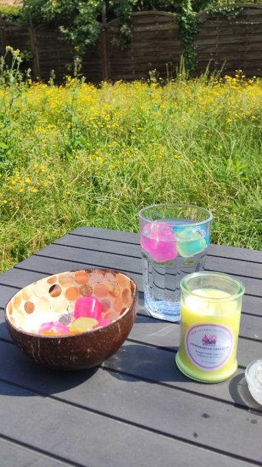 Bougie bonbonnière Citronnelle géranium odeur fraîche