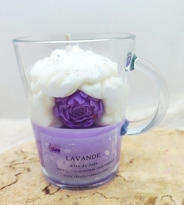Bougie Lavande - senteur relaxante et zen