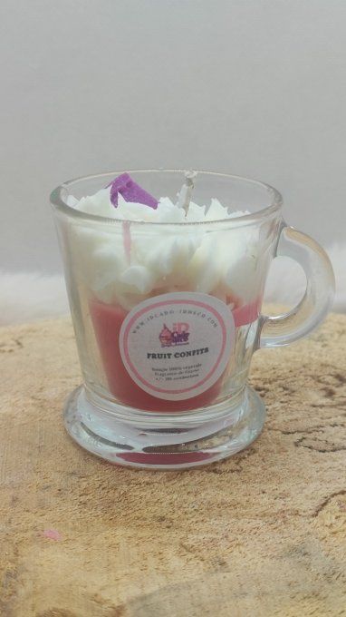 Bougie Gourmande Fruits Confits et Cannelle