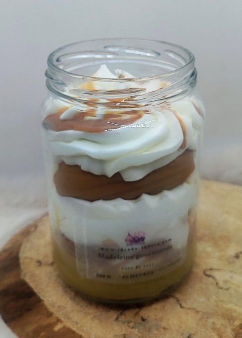 Bougie Madeleine en Pot – Parfum Gourmand et Sucré