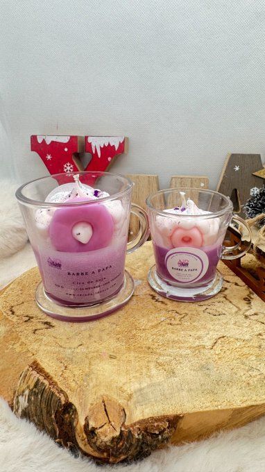 Bougie parfumée Barbe à Papa – Senteur d’enfance