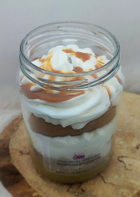 Bougie Madeleine en Pot – Parfum Gourmand et Sucré
