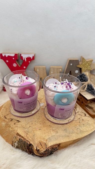 Bougie parfumée Barbe à Papa – Senteur d’enfance