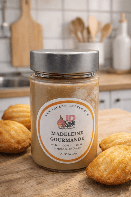 Bougie Madeleine Gourmande artisanale – Senteur gourmande