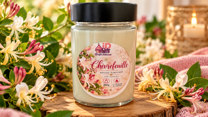 Bougie Parfumée Chèvrefeuille