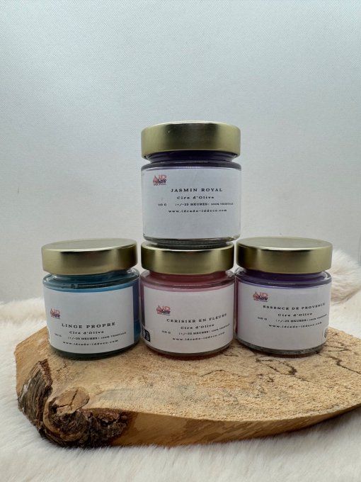 Lot 3 Mini Bonbonnières Parfumées Artisanales