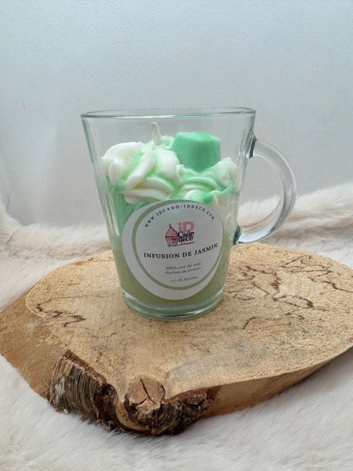 Pack bougies artisanales : 2 moyennes 