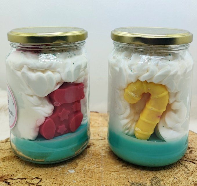 Bougie Sapin de noël - ambiance hivernale